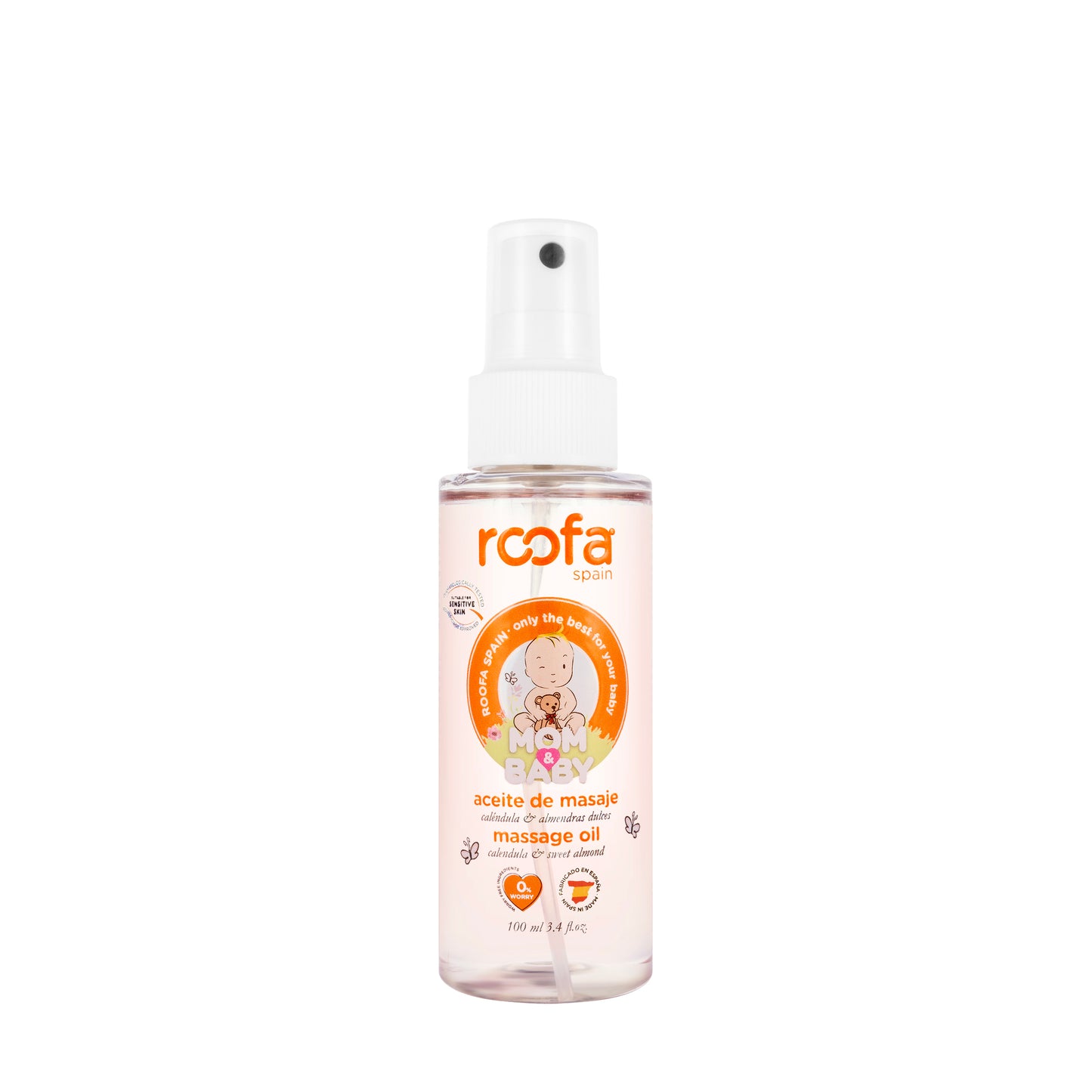 Roofa Mom And Baby Massage Oil 100Ml