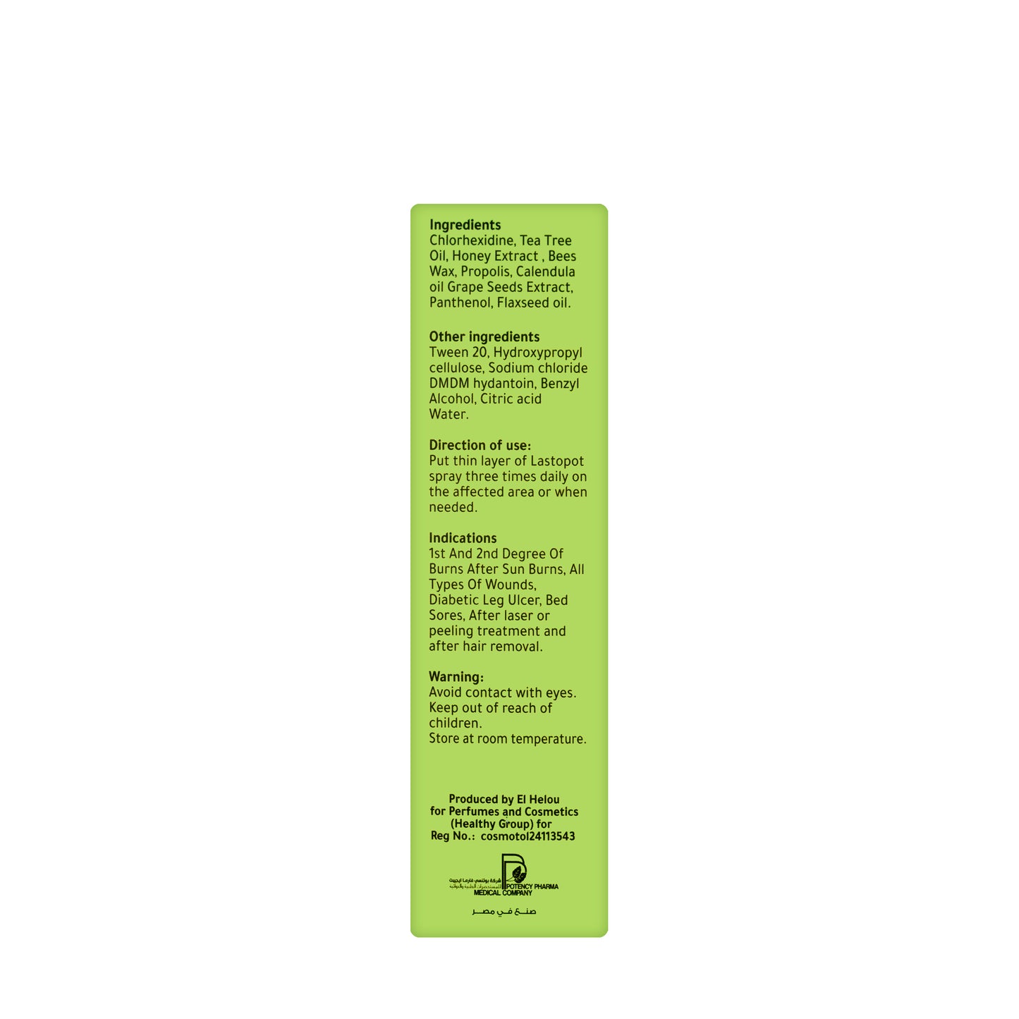 Lastopot Spray 120 ml
