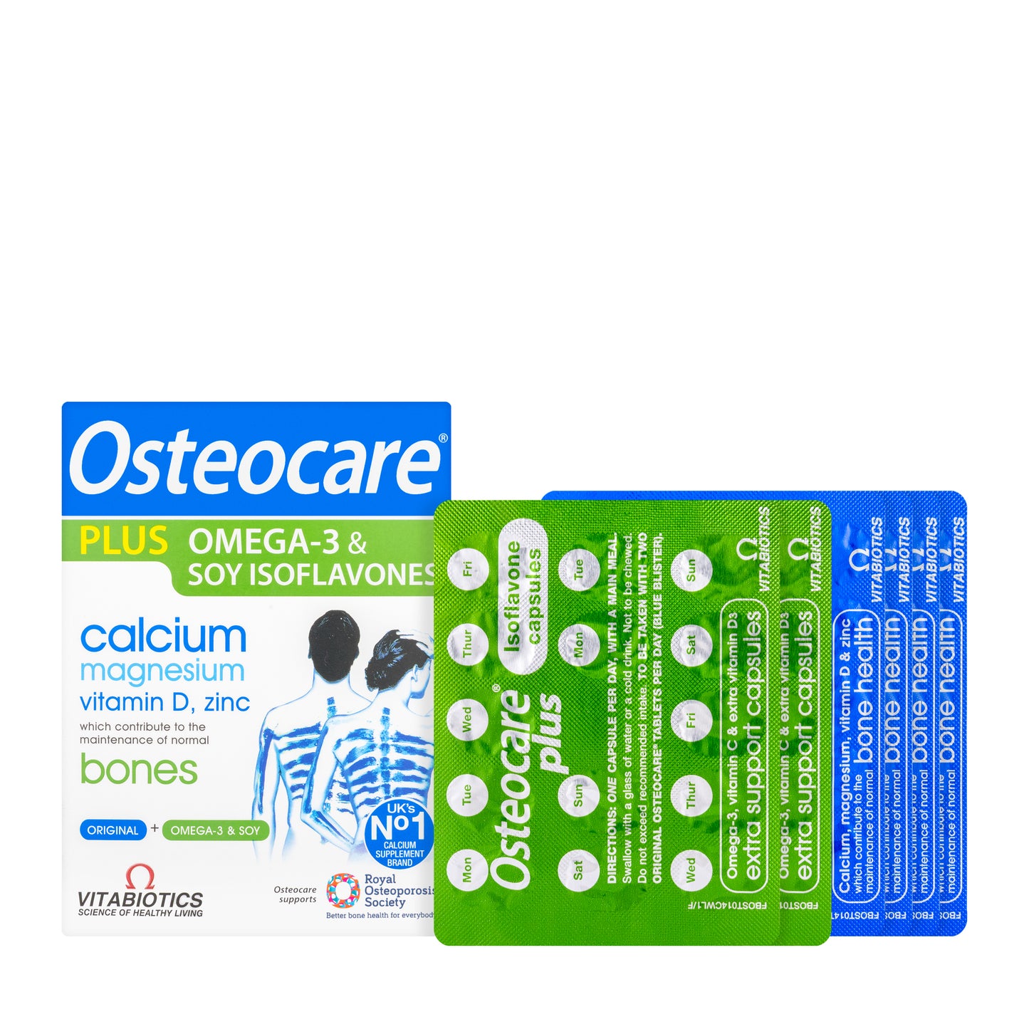 Osteocare Plus 56 Tablets and 28 Capsules