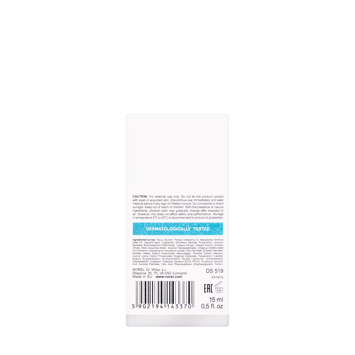 Norel Atelo Collagen Smoothing Cream 15 ml