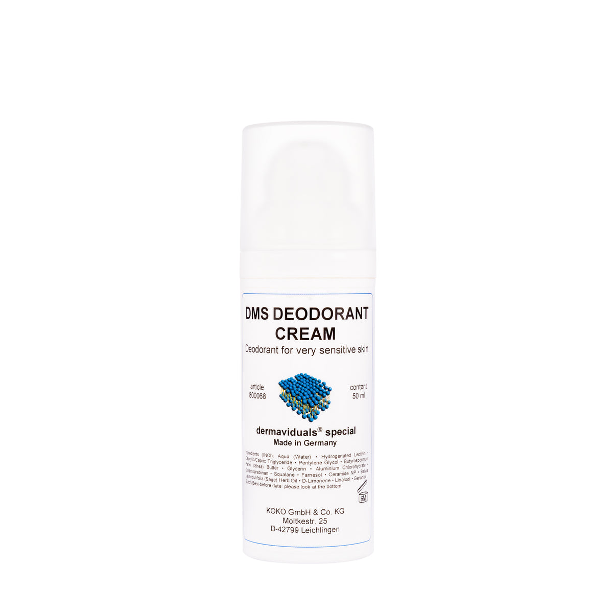 Koko DMS Deodorant Cream 50 ml