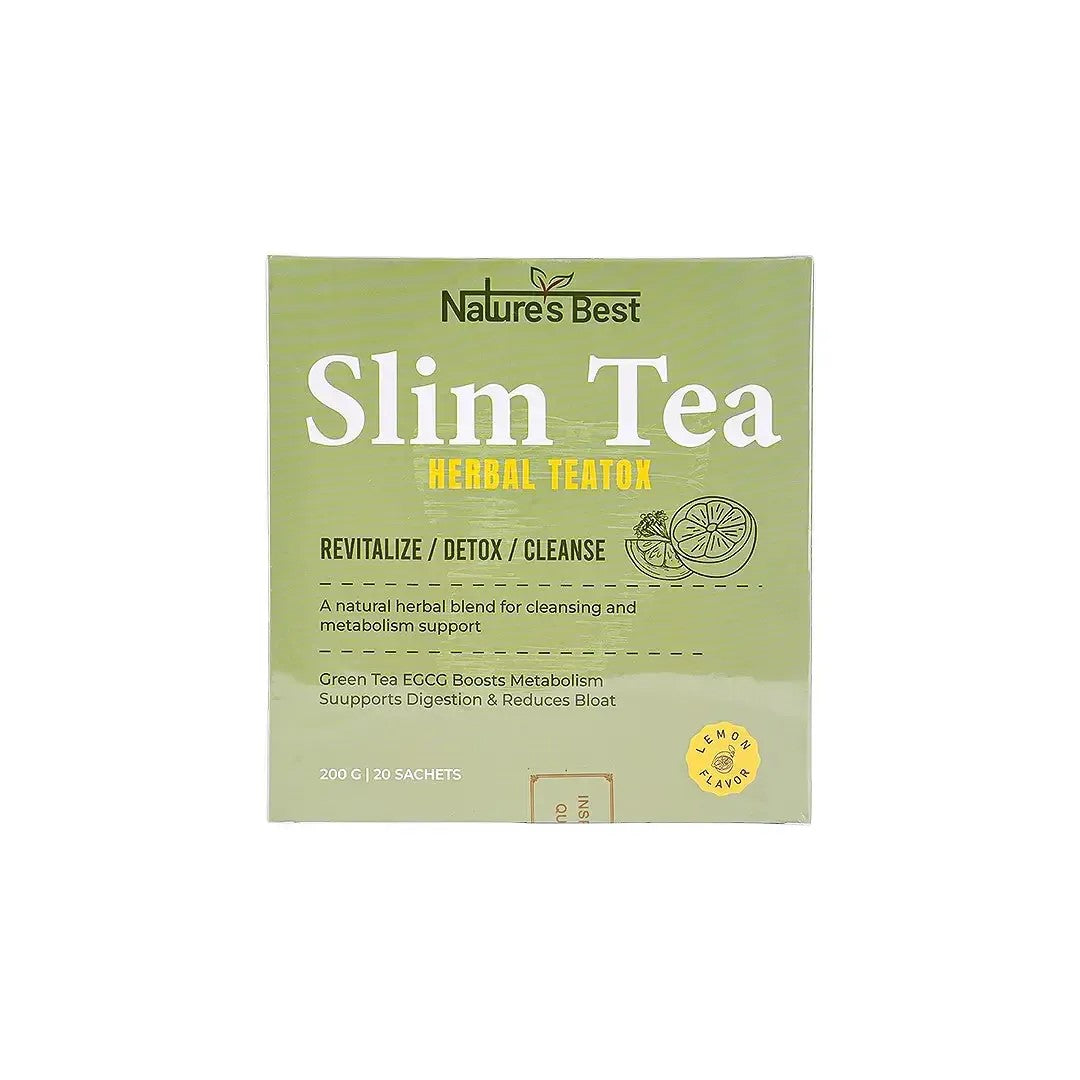 Natures Best Slim Tea Herbal Teatox 20 Sachets