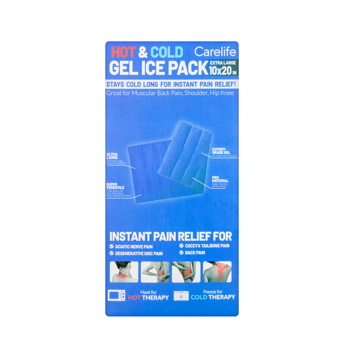 Carelife Hot and Cold Gel Ice Pack Extra Large