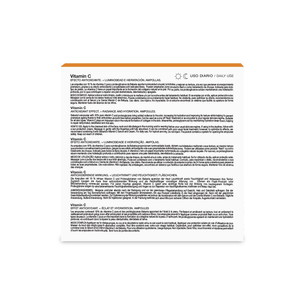 Babaria Vitamin C Ampoules 5 x 2 ml