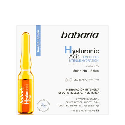 Babaria Hyaluronic Acid Ampoules 5 x 2 ml
