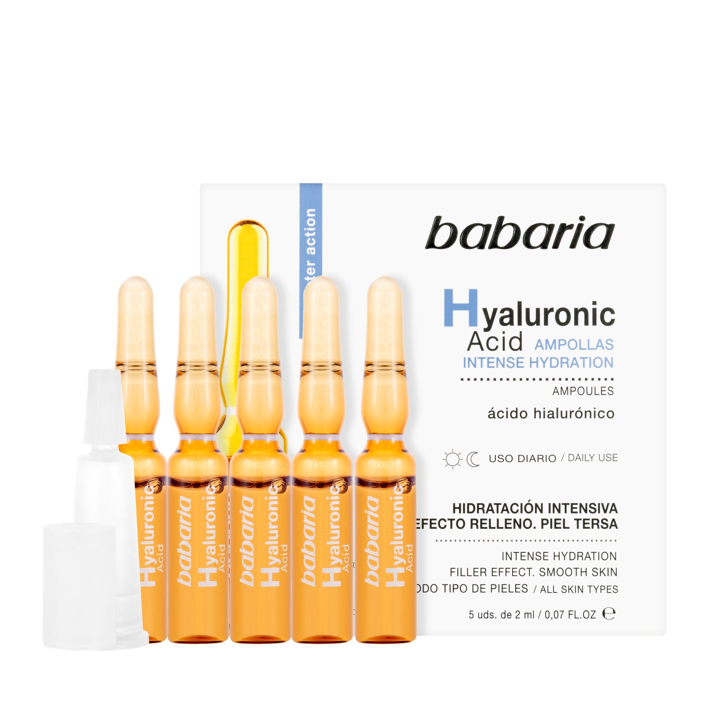Babaria Hyaluronic Acid Ampoules 5 x 2 ml