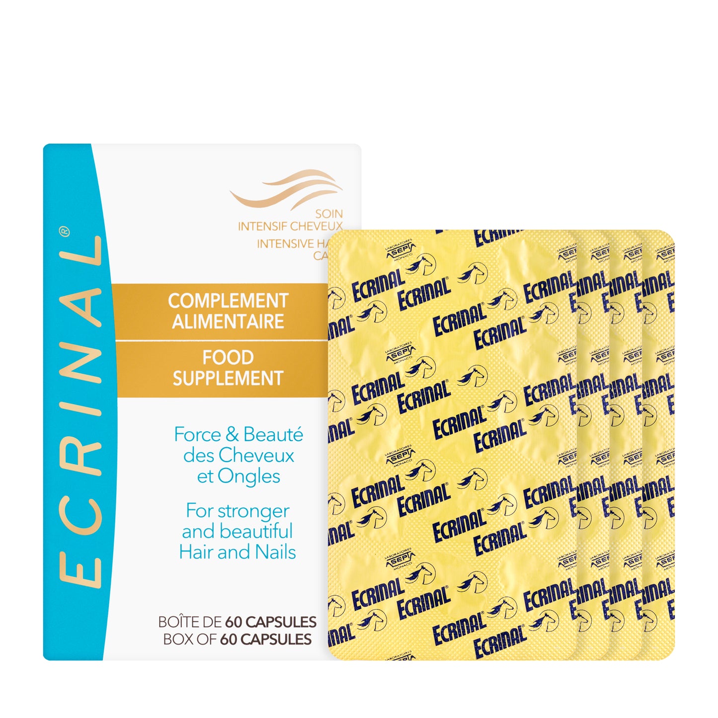 Ecrinal Hair and Nail 60 Capsules