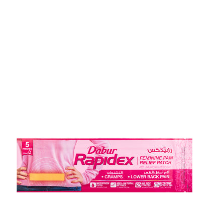 Dabur Rapidex Feminine Pain Relief Patch 5 Pieces