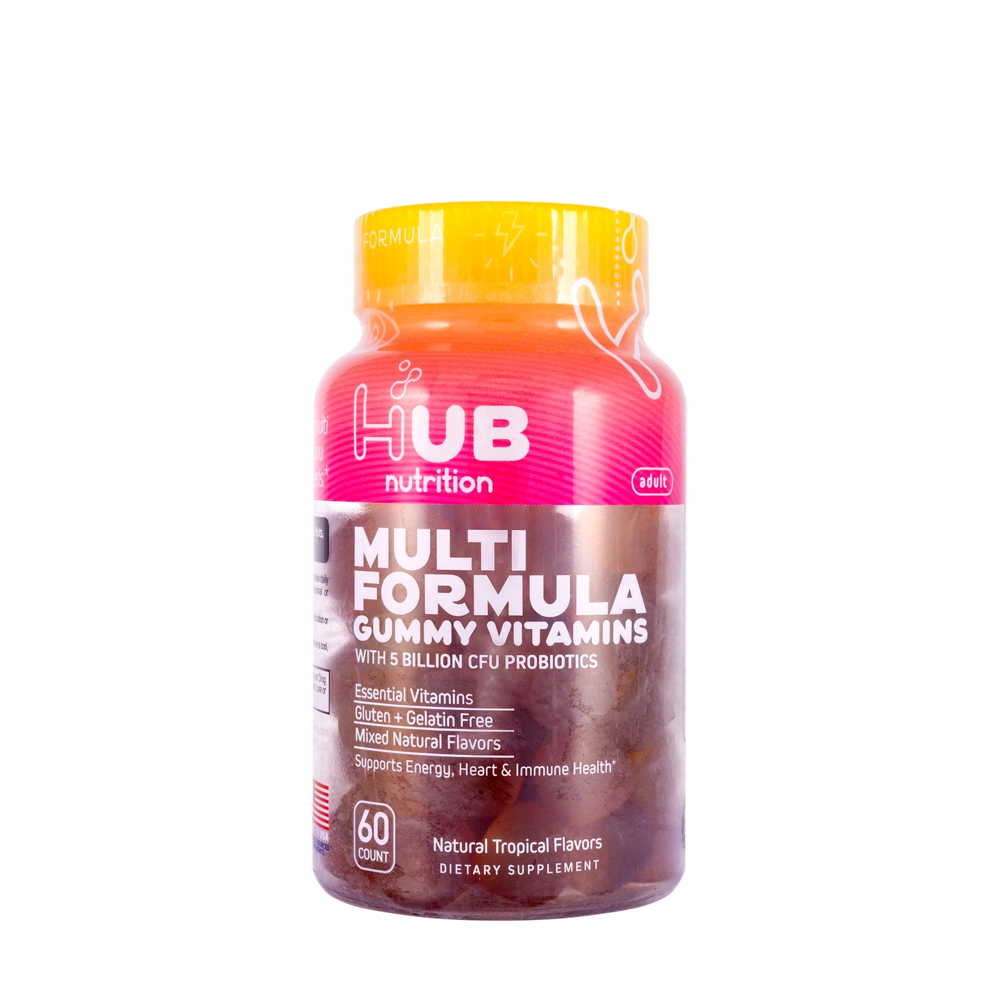 Hub Nutrition Multi Vitamins and Minerals 60 Gummies Adult