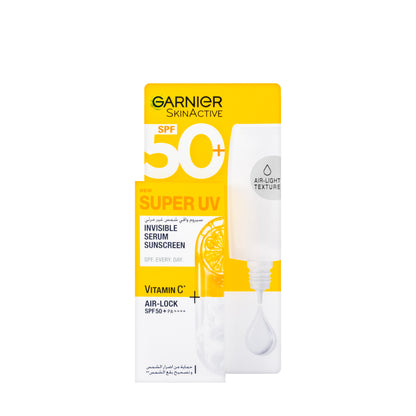 Garnier Super UV Invisible Serum SPF 50+ 30 ml