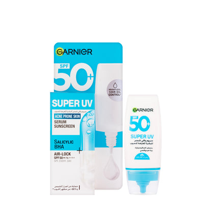 Garnier Super UV Serum Salicylic BHA SPF 50+ 30 ml