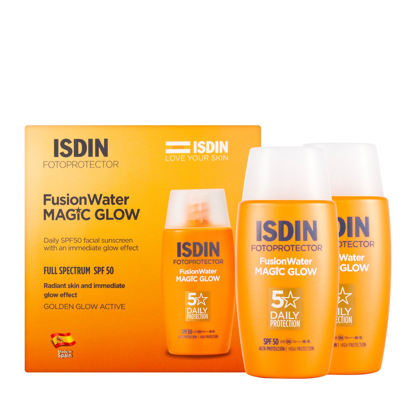 Isdin Fusion Water Magic Glow 50 ml 1+1 Offer