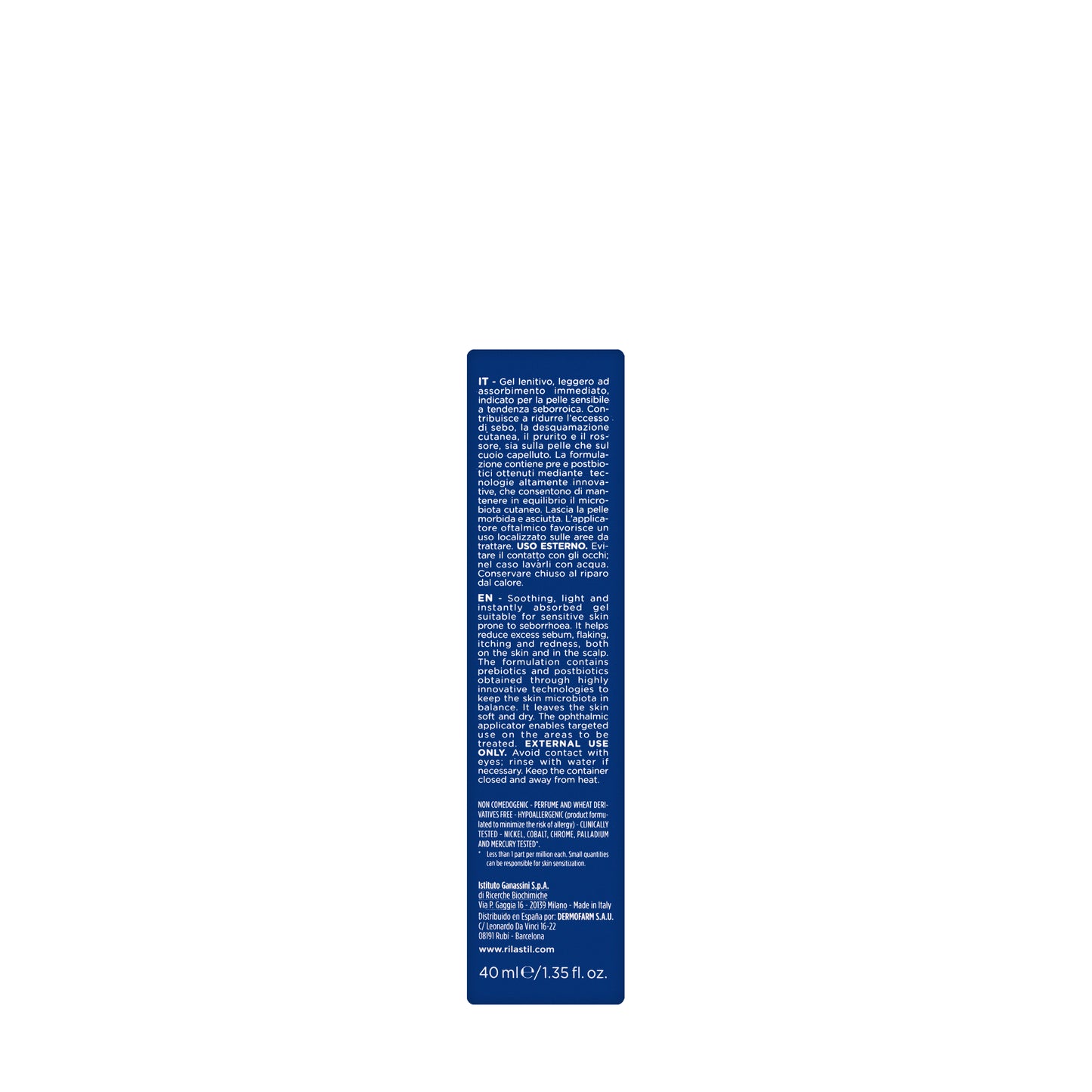 Rilastil Difesa DS Soothing Gel 40 ml