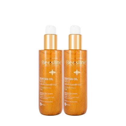 Beesline Sun Tan Oil Gold 200 ml 1+1 Offer