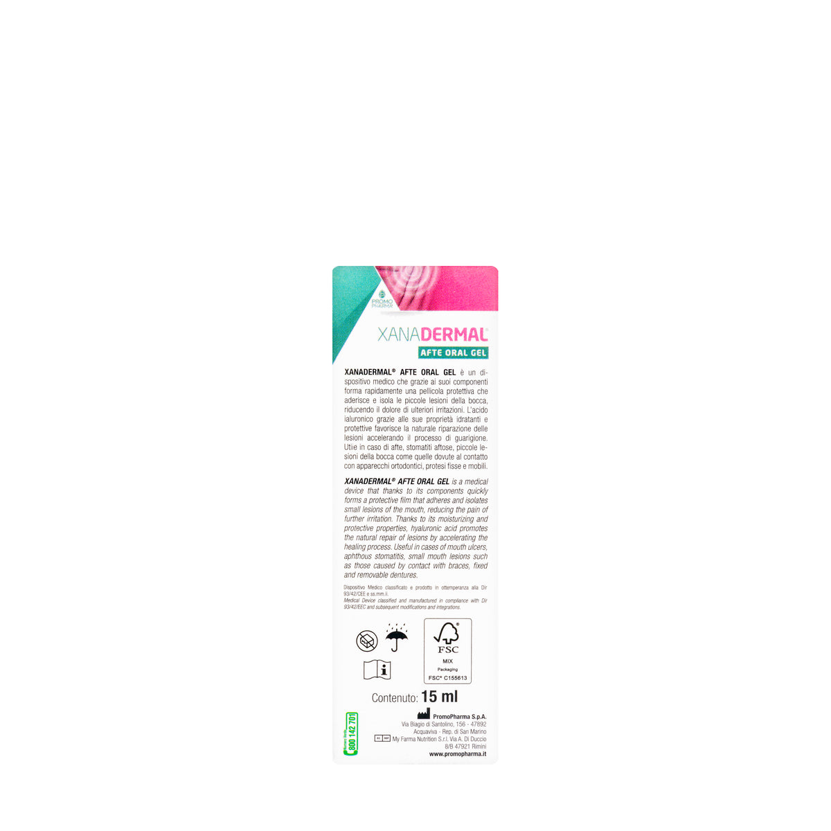 Xanadermal Oral Gel 15 ml