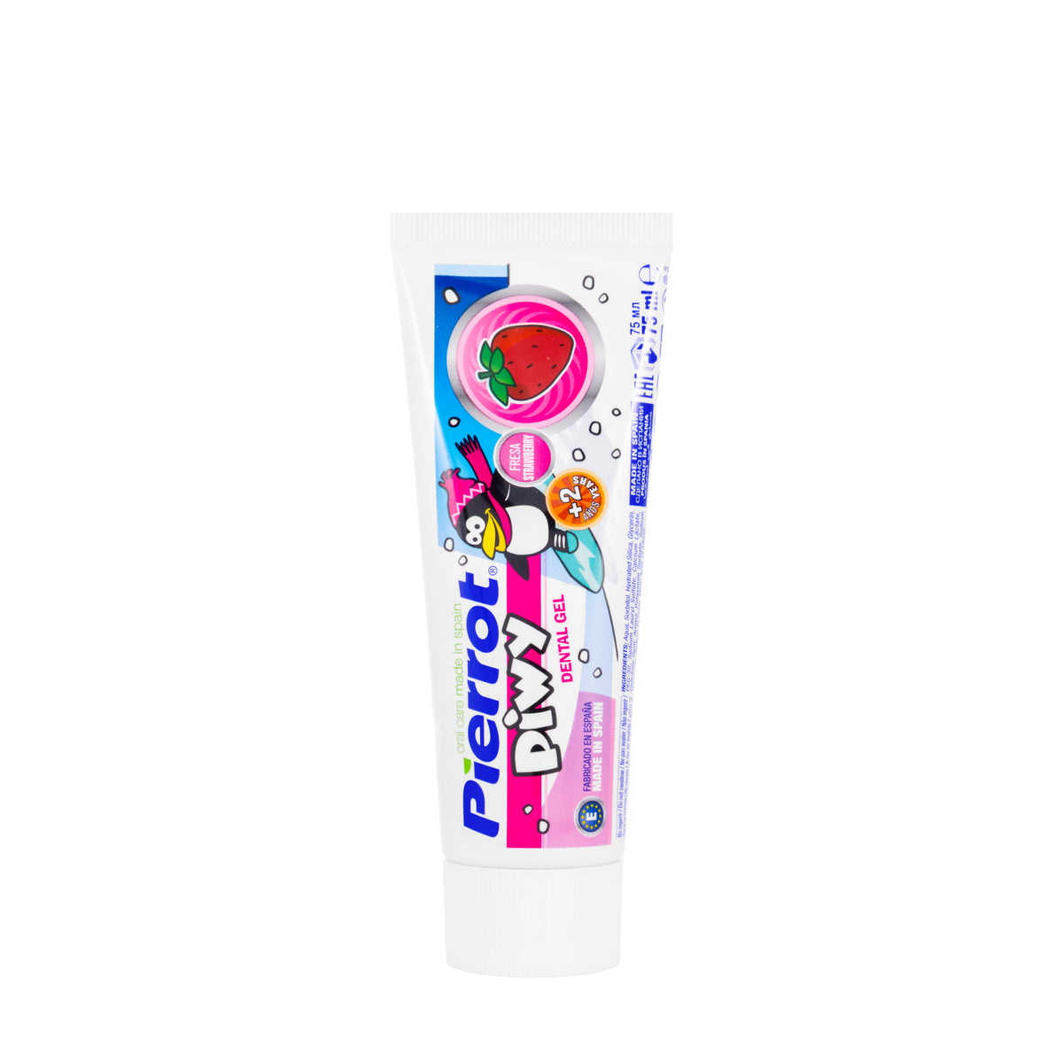 Pierrot Kids Piwy Strawberry Toothpaste 75 ml