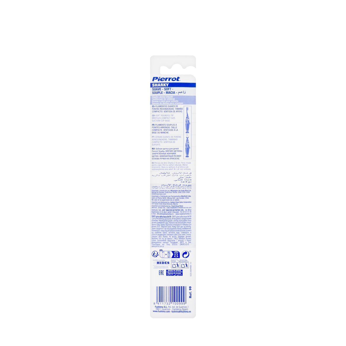 Pierrot Kids Sharky Toothbrush [S]