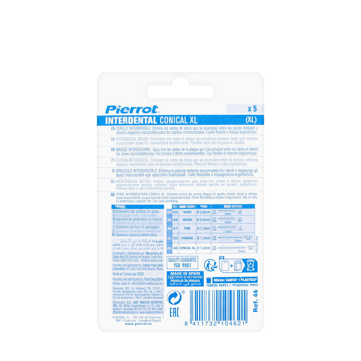 Pierrot Interdental Conical [XL] 1.4 mm