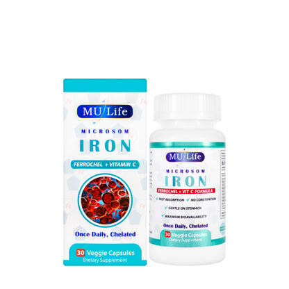 MU Life Microsom Iron 30 Capsules