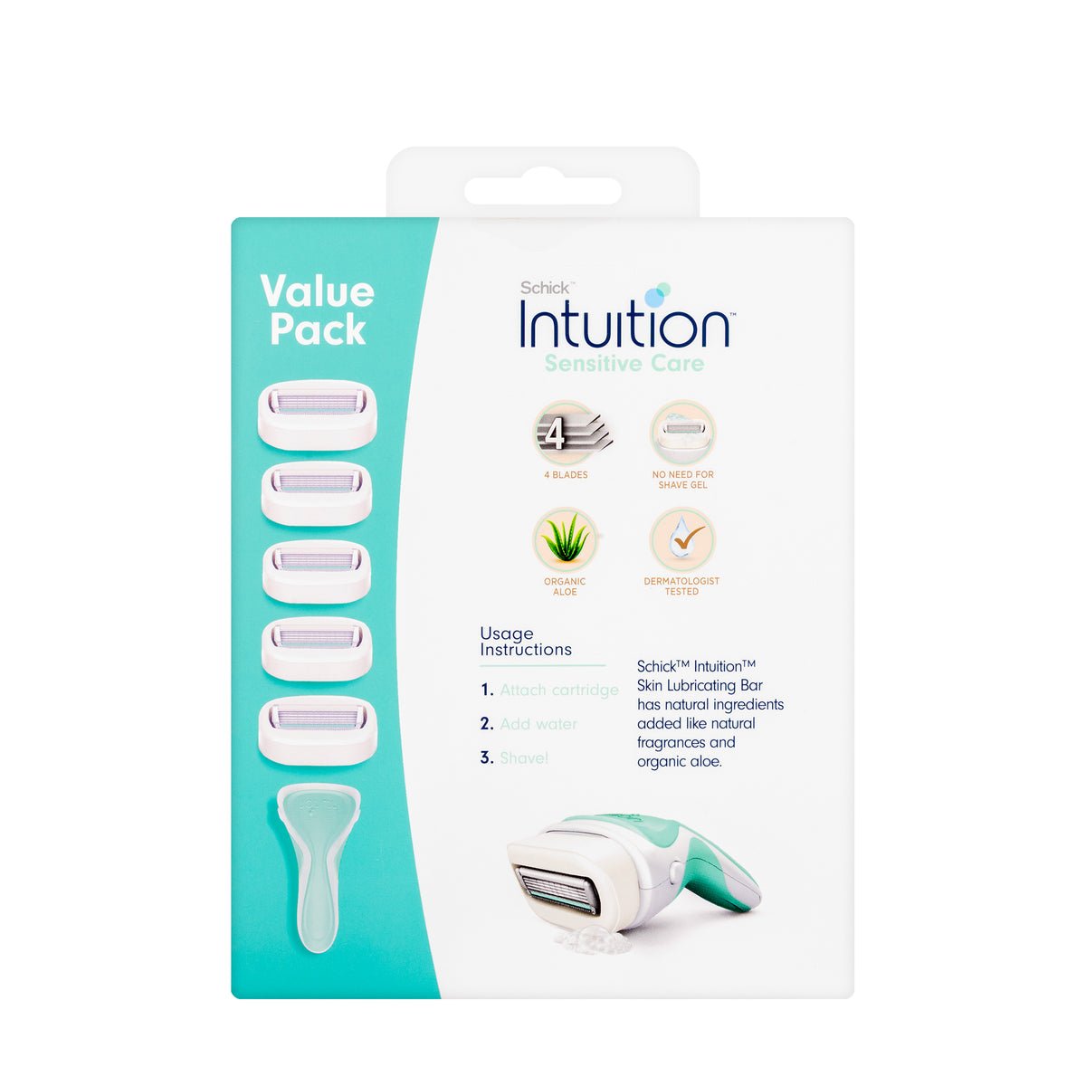 Schick Intuition Sensitive Care Value Pack
