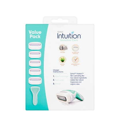 Schick Intuition Sensitive Care Value Pack