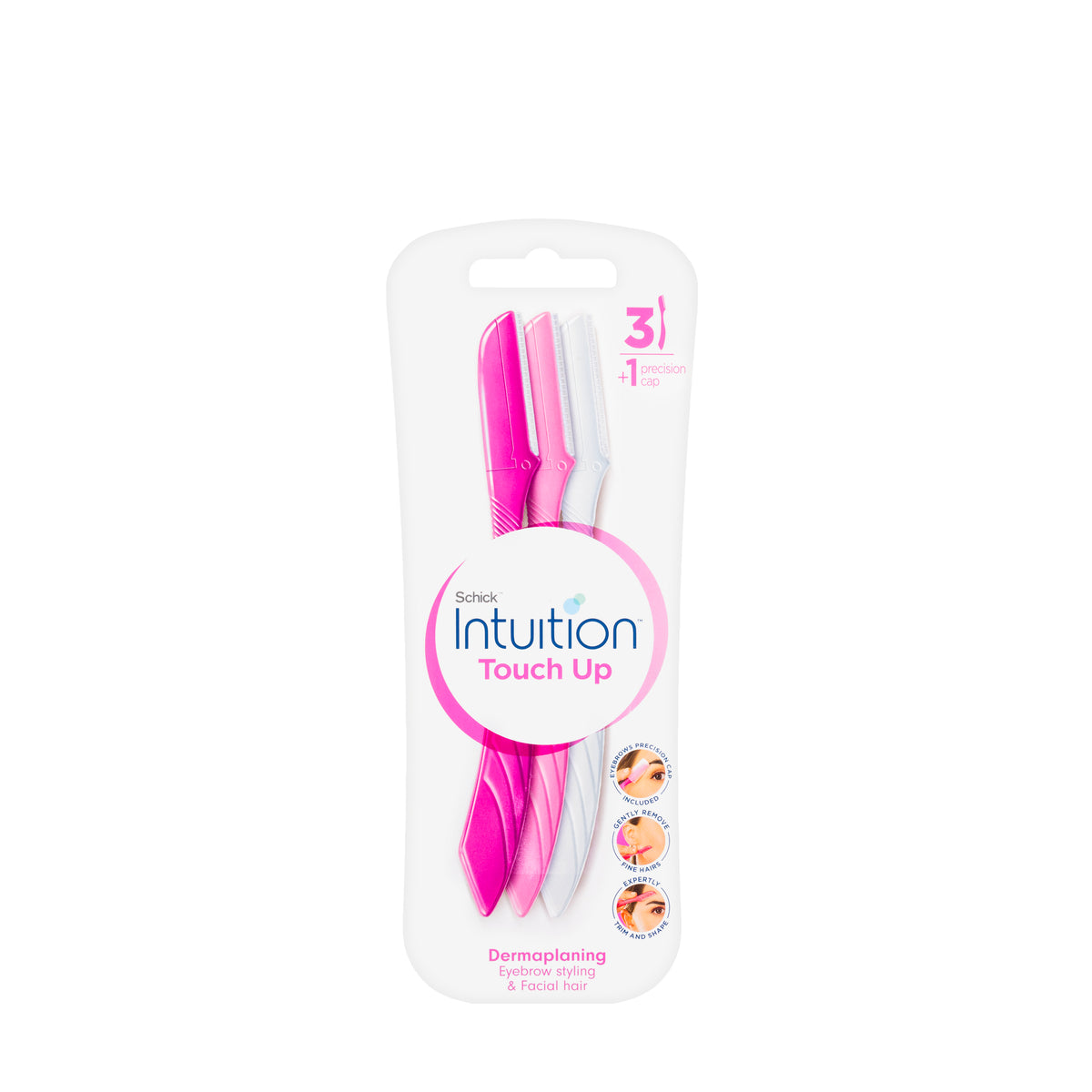 Schick Intuition Eyebrow Shaving Blades 3 Pieces