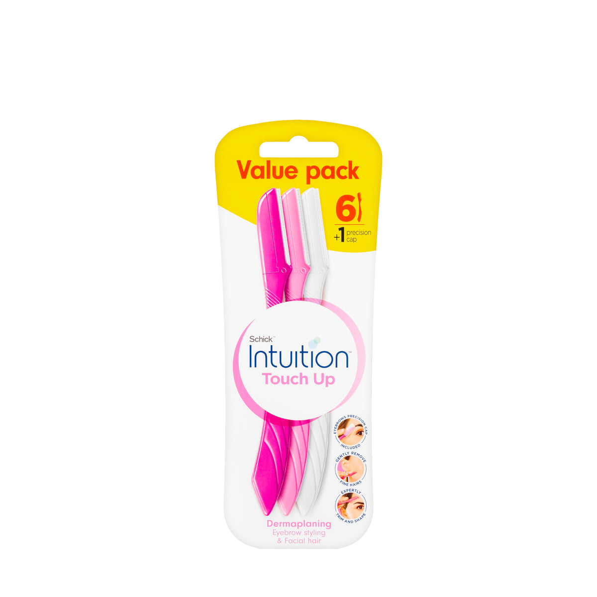 Schick Intuition Eyebrow Shaving Blades 6 Pieces