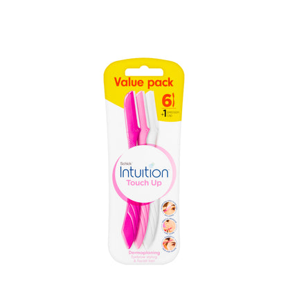 Schick Intuition Eyebrow Shaving Blades 6 Pieces