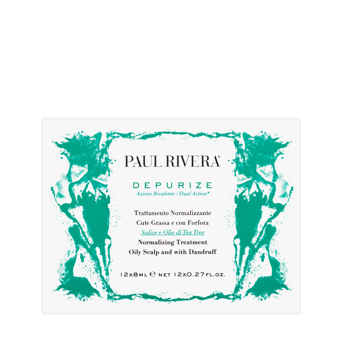 Paul Rivera Normalizing Treatment Oily Dandruff 12 × 8 ml