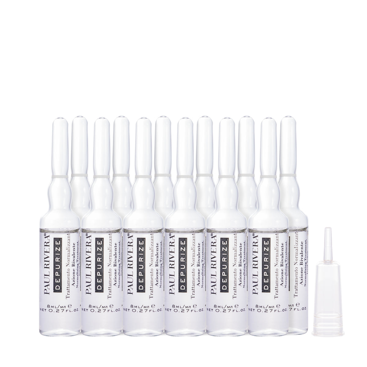 Paul Rivera Normalizing Treatment Oily Dandruff 12 × 8 ml