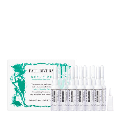 Paul Rivera Normalizing Treatment Oily Dandruff 12 × 8 ml