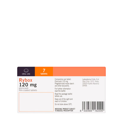 Rybox 120 mg 7 Tablets