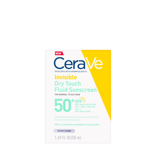 CeraVe Sun SPF 50+ Invisible Dry Touch Fluid 50 ml