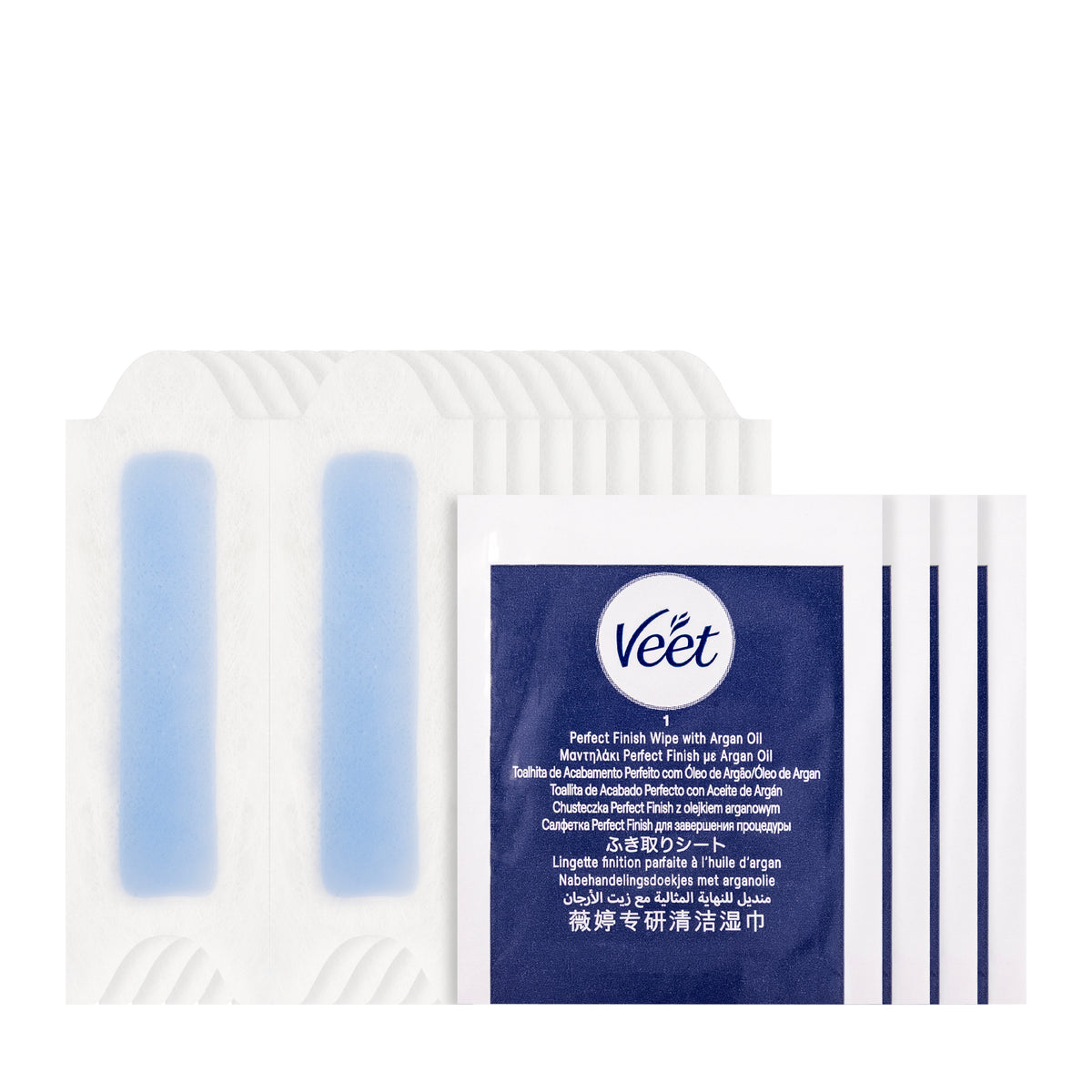 Veet Professional Wax Strips Face Sensitive 20 Pieces