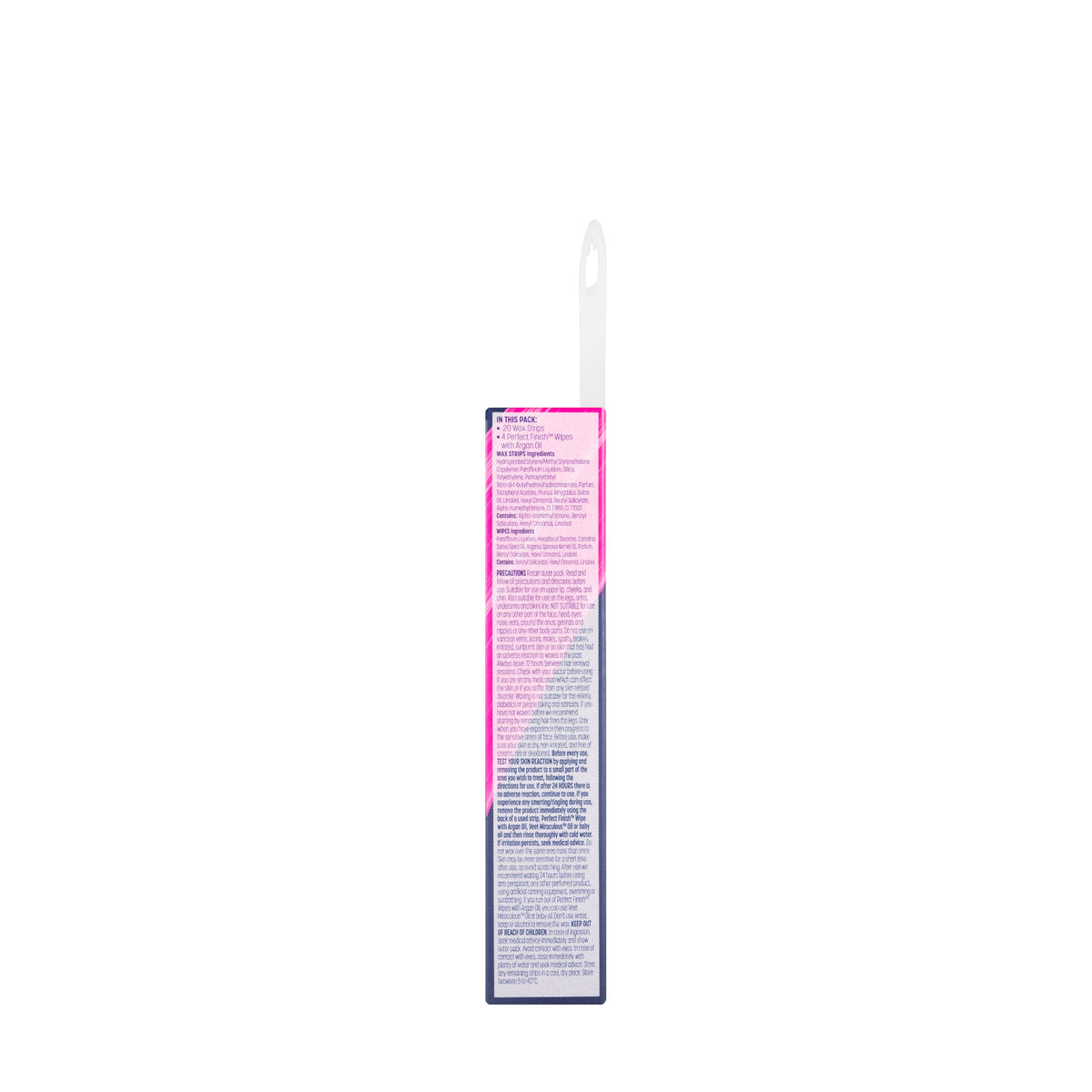 Veet Professional Wax Strips Face Sensitive 20 Pieces