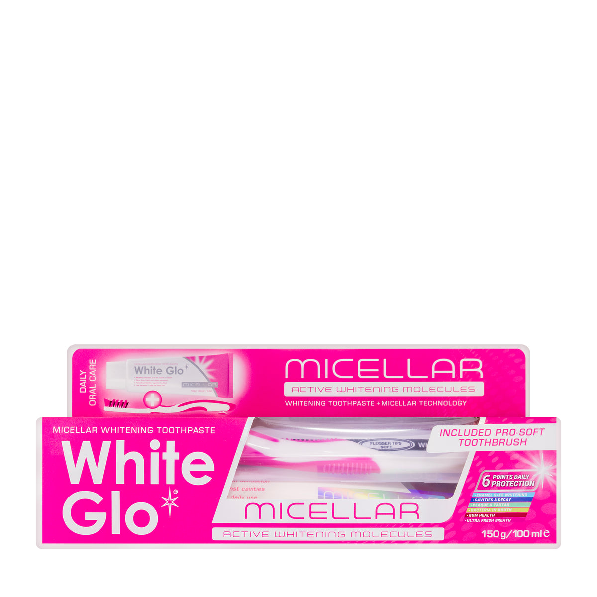 White Glo Micellar Toothpaste 100 ml