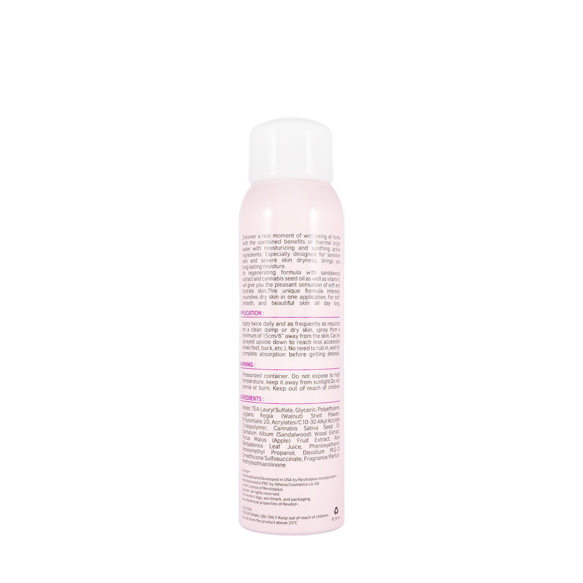 Revitol Soothing Repair Emollient Spray 150 ml