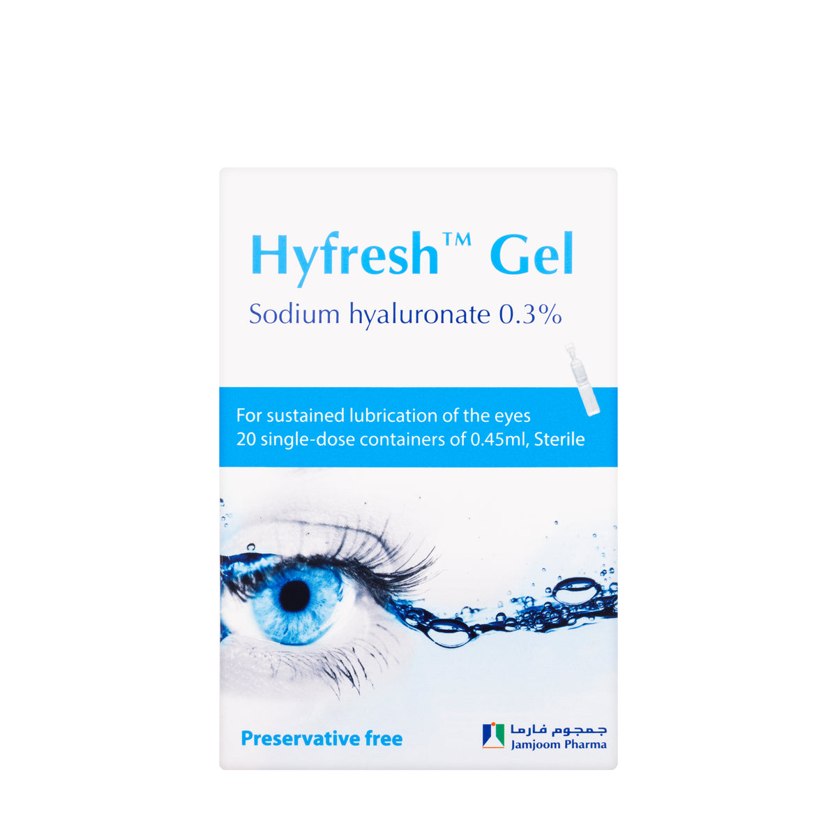 Hyfresh Gel UD 20 × 0.45 ml