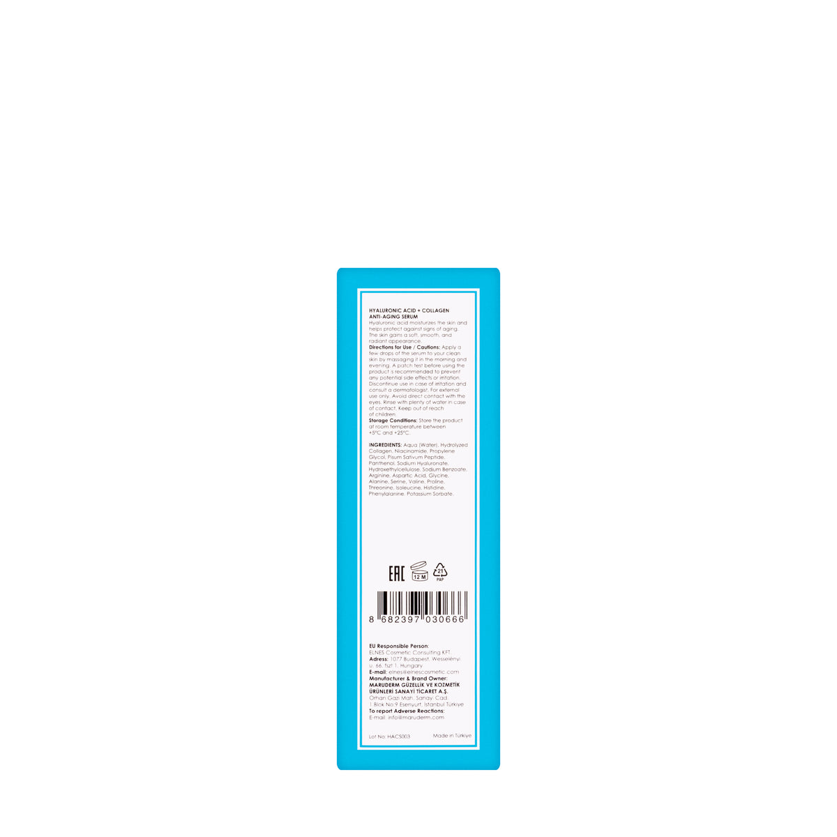 Maruderm Hyaluronic Acid + Collagen Serum 30 ml