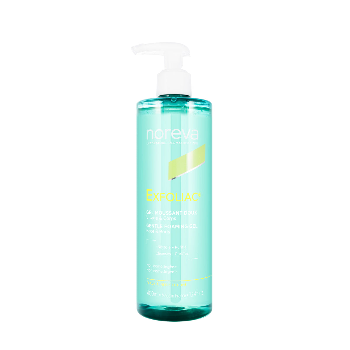 Noreva Exfoliac Gentle Foaming Wash Gel 400 ml