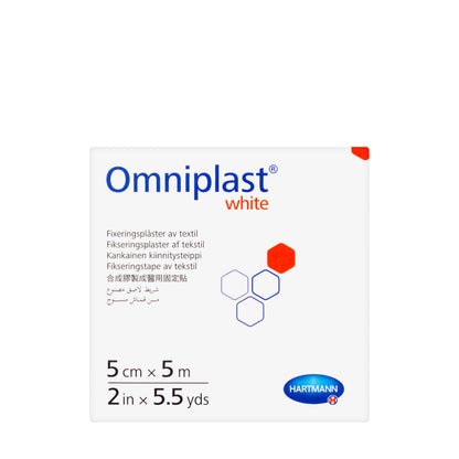 Hartmann Omniplast White 5 cm × 5 m