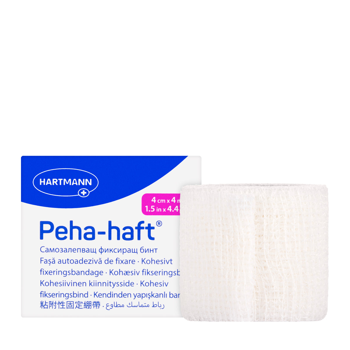 Hartmann Peha Haft Bandage White 4 cm × 4 m