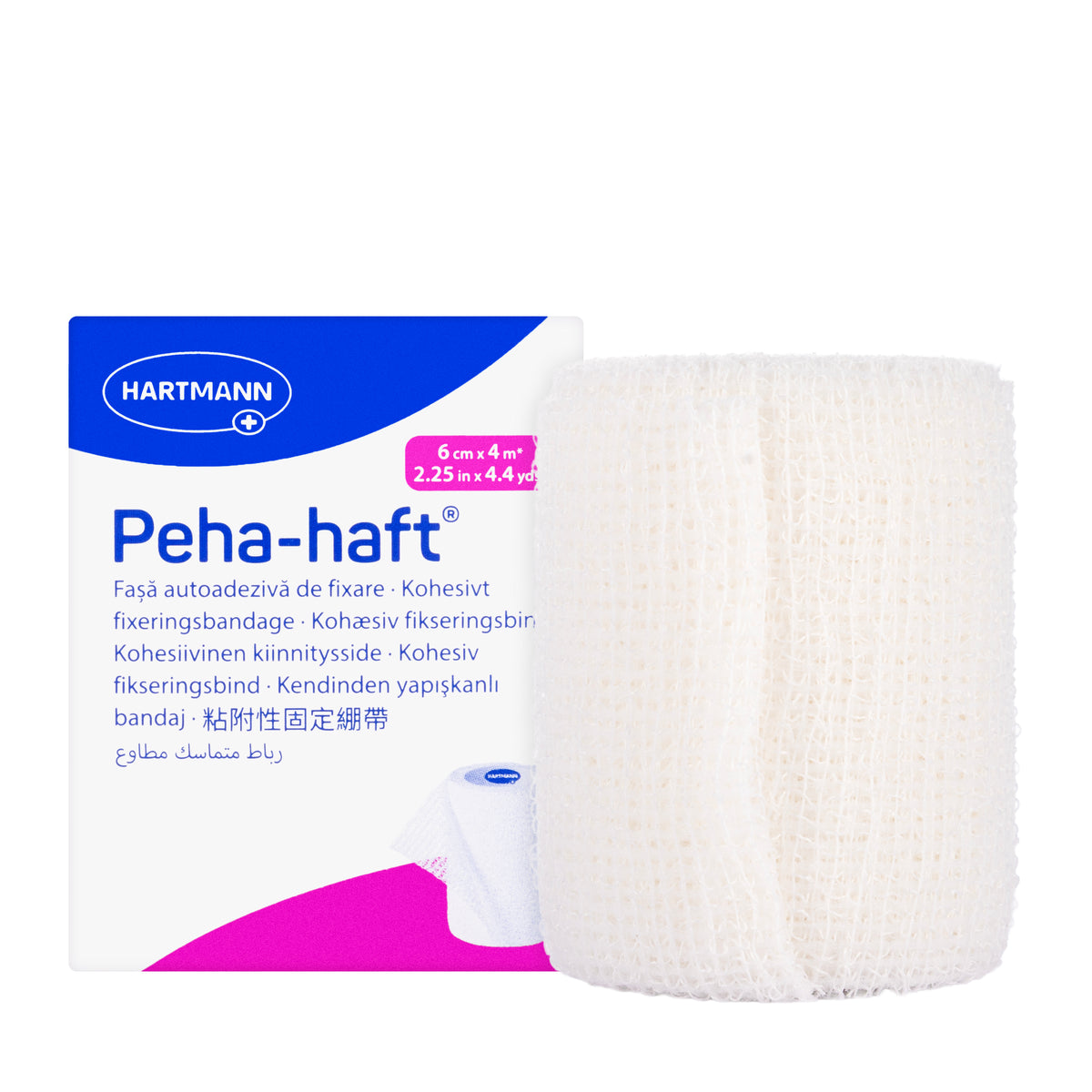 Hartmann Peha Haft Bandage White 6 cm × 4 m