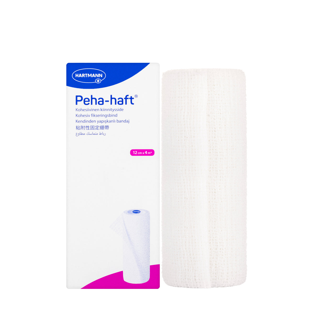 Hartmann Peha Haft Bandage White 12 cm × 4 m