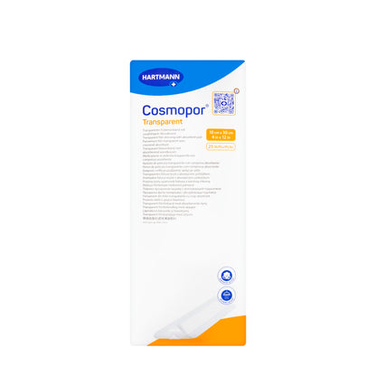Hartmann Cosmopor Transparent 10 × 30 cm 25 Pieces
