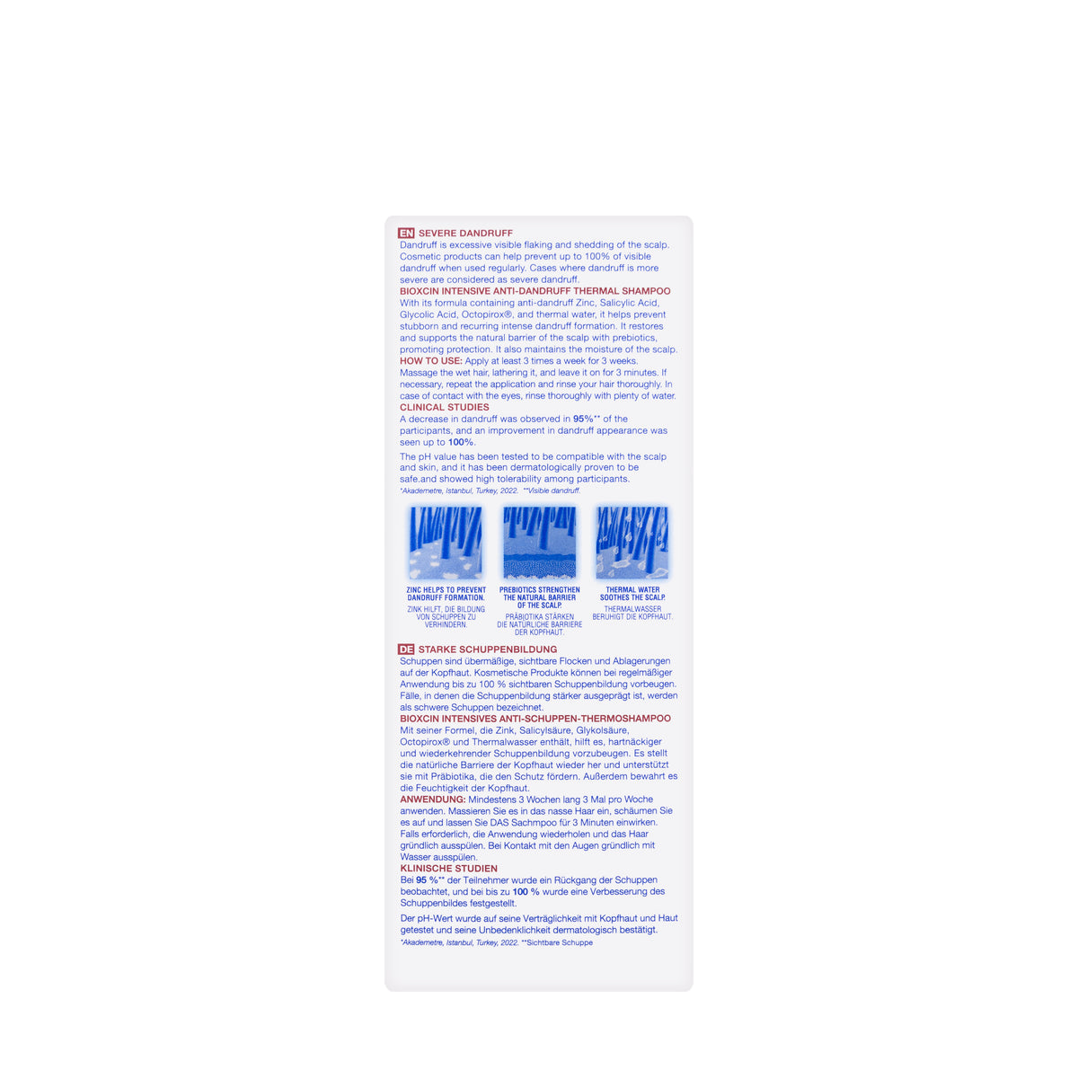 Bioxcin DS Anti Dandruff Shampoo 200 ml