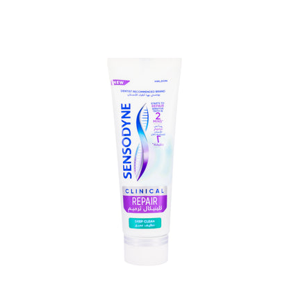 Sensodyne Clinical Repair Deep Clean Toothpaste 75 ml