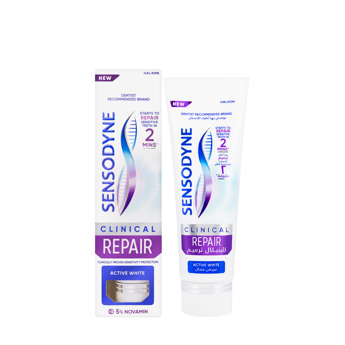 Sensodyne Clinical Repair Active White Toothpaste 75 ml
