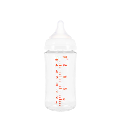 Pigeon SofTouch Glass Bottle 240 ml (3+ Months)