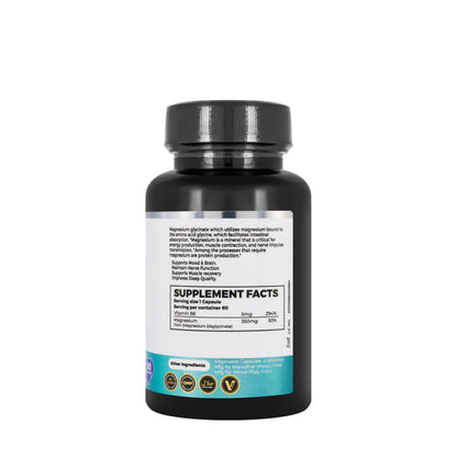 Prime Plus Magnesium Glycinate 350 mg 60 Capsules